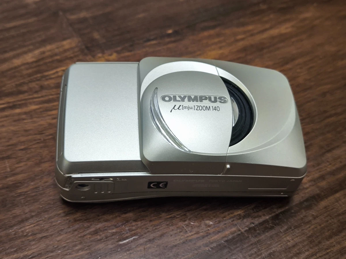 Appareil Photo Olympus µ [mju:] Zoom 140 – 38-140mm – Noir – Testé Et Fonctionne