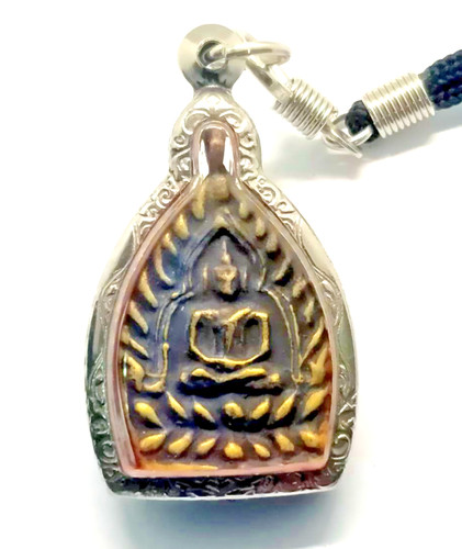 Sacred Jaosua LP Boon Thai Amulet Tycoon Wealth Prosperity Blessing Idol Art