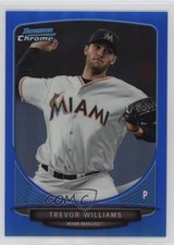 2013 Bowman Draft Picks Chrome Blue Refractor 18/99 Trevor Williams #BDPP54 00ht