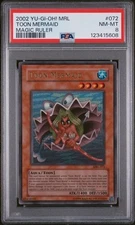 2002 Yu-Gi-Oh! Toon Mermaid MRL-072 Ultra Rare PSA 8