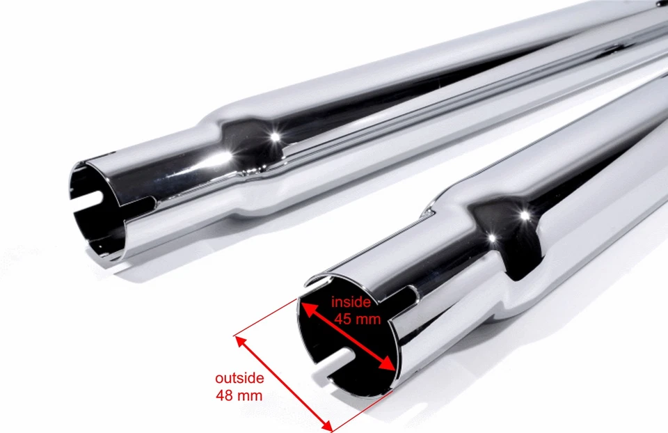 Auspuff Endtopf Custom Straight für Harley Davidson E-Glide Road King Tourer ° - Bild 3 von 4