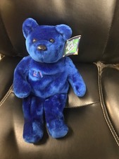 Salvinos Bamm Beanos Sammy Sosa Blue 21 Bean Bag Bear Plush NWT Cubs MLB Toy NEW
