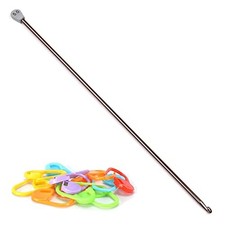 Aeelike Tunisian Crochet Hooks, Extra Long Afghan Crochet Hook, 6.0mm 1 pcs