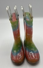 Western Chief Toddler Heart Waves Light-Up Rain Boots - SIZE 7