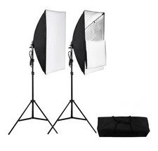 2x Photography Softbox Studio Product Light Tent Kit Video Equipment