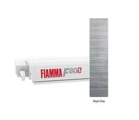 Fiamma F80S Markise Weiß, 450Cm, Royal Grey