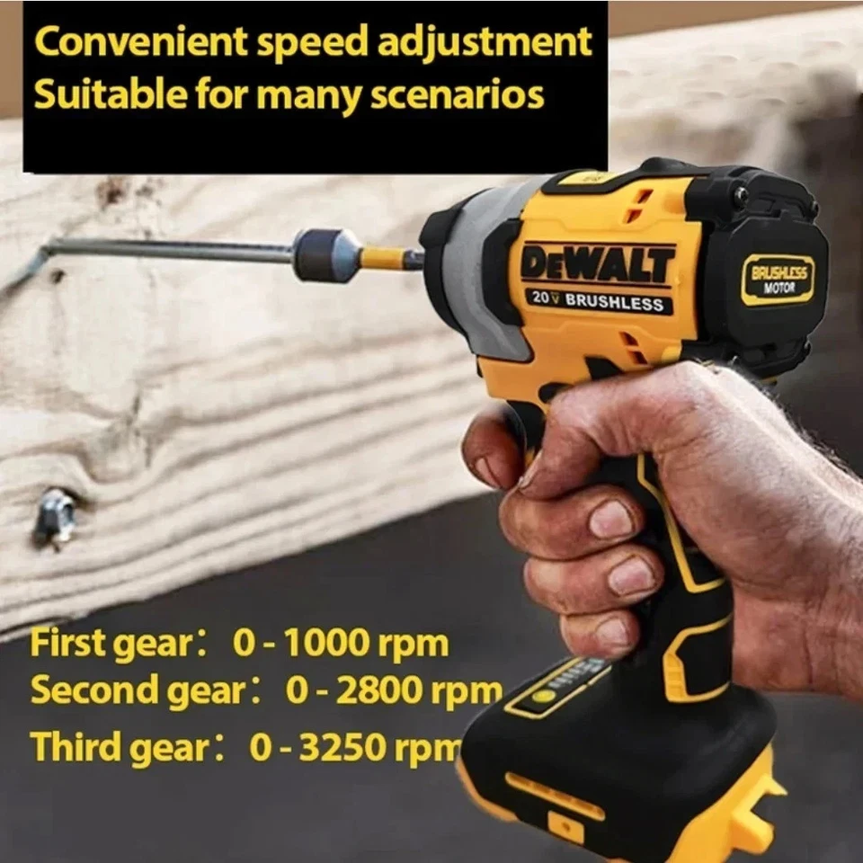 DEWALT DCF850 20V Brushless Impact Driver Electric High Torque Tool Free Post - Image 2 of 4