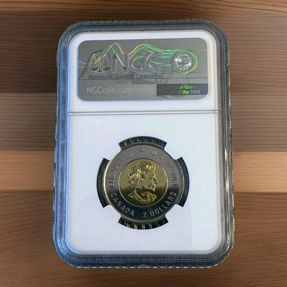 🇨🇦 2018 Canada 100th Anniversary, Armistice, Colour Poppy, NGC Grade MS66. WOW