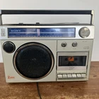 VTG SONY 2 Way Speaker System CFM-200 FM/AM Radio Cassette Boombox Untested Read