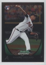2011 Bowman Chrome Randall Delgado #186 0c4