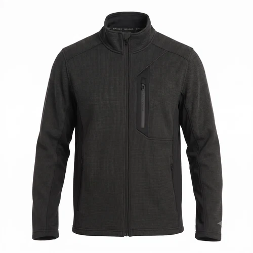 Spyder Men's Full Zip Sweater Jacket Heavyweight Polyester YKK Zipper Pockets image 2