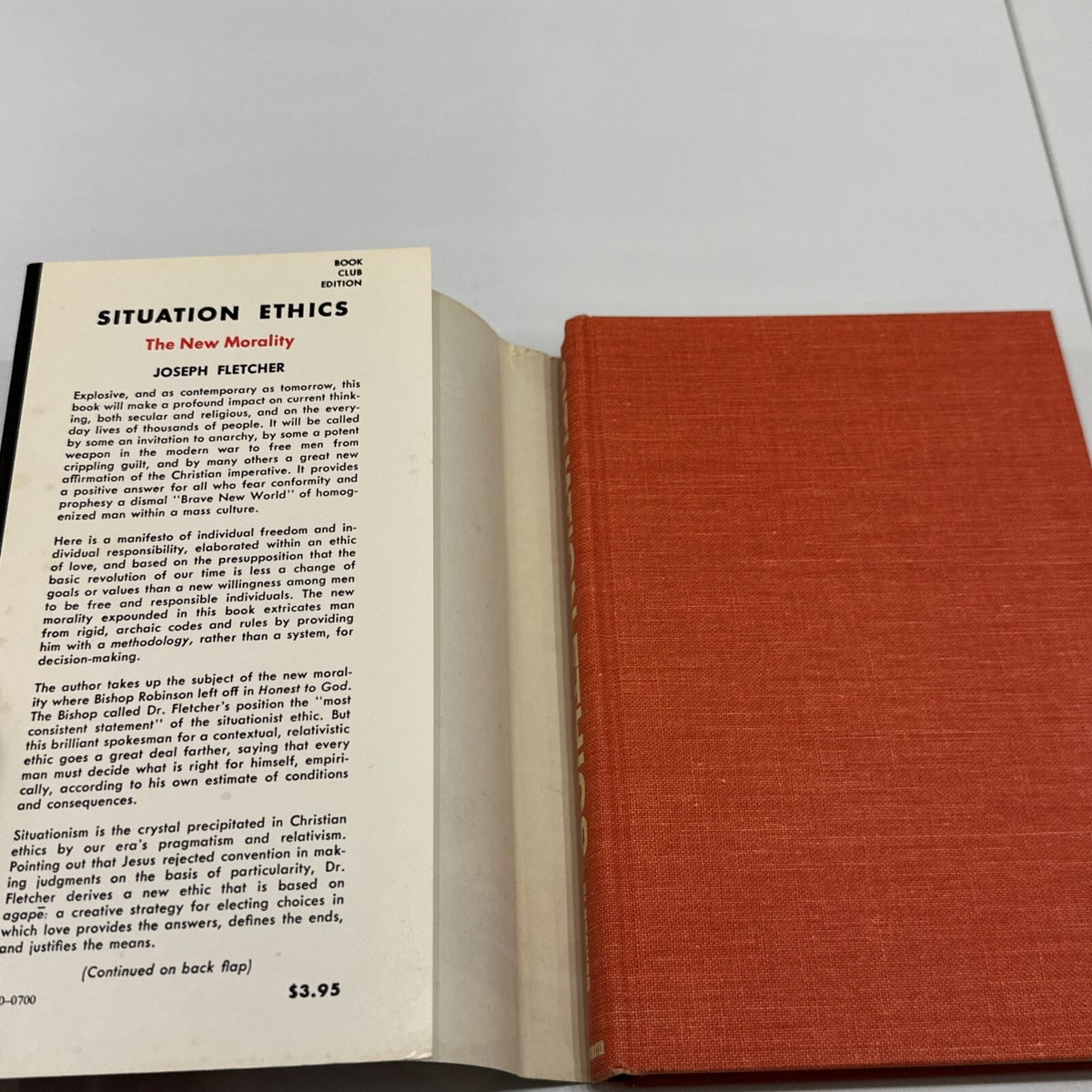 Situation Ethics The New Morality Joseph Fletcher 1966 Westminster