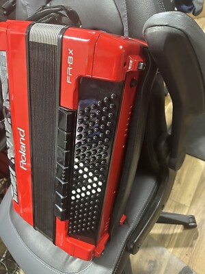 Roland FR-8x Piano-type V-Accordion - Red | eBay