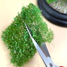 1X Miniature Foliage Bush Simulation Shrubs Model Plants DIY Modeling War Scenes