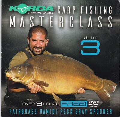 CARP FISHING MASTERCLASS Volume 3 ( KORDA Magazine DVD ) 208 Minutes!