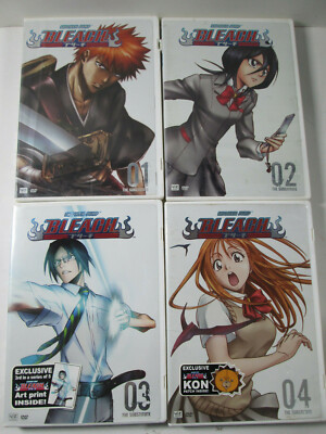 Shonen Jump Bleach The Substitute 1st Season 4 DVD Episodes 1-16 Anime Japan