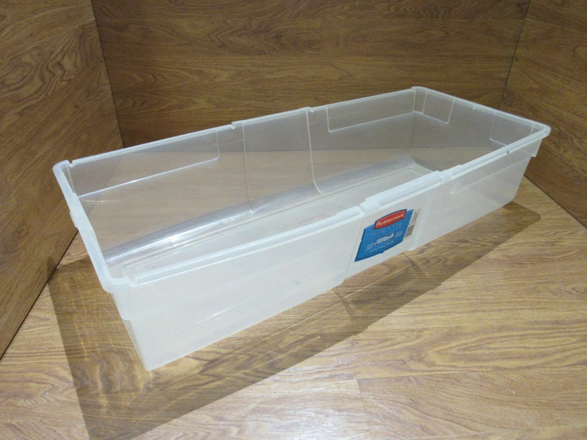 Rubbermaid Storage Box Wrap N Craft 34in x 19.5in x 12.5in 214100-2