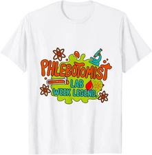 Lab Week 2025 Mystery Machine Of Diagnostics Phlebotomist T-Shirt