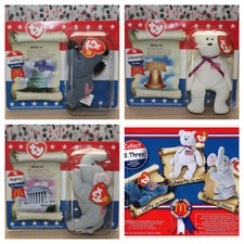 mcdonald's american trio beanie babies value