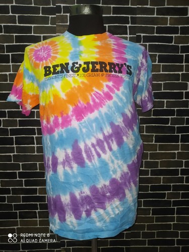 Ben and Jerry's Ice Cream Tie Dye T shirt | eBay