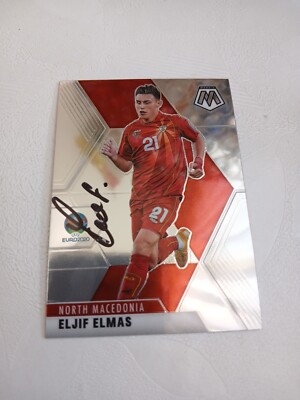 Trading Card Signed Eljif Elmas North Macedonia NEW 