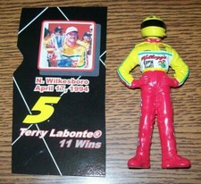 TERRY LABONTE 5 KELLOGGS PEWTER FIGURINE HENDRICK 100TH VICTORIES