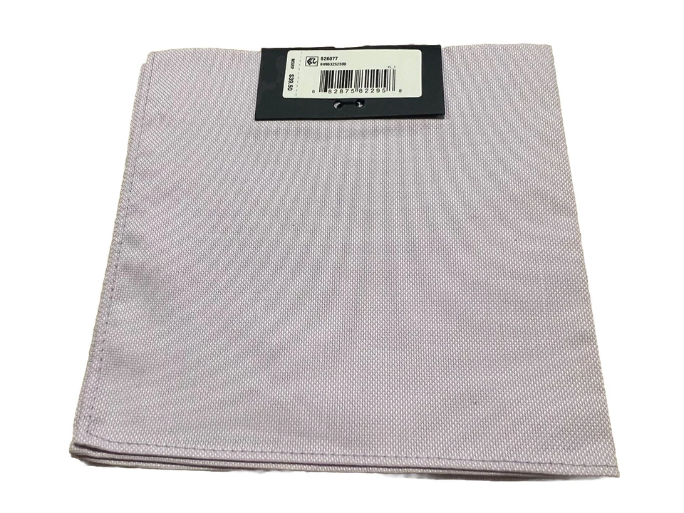 Precio de venta sugerido por el fabricante $39,50: Tommy Hilfiger Oxford cuadrado de bolsillo liso para hombre - lila Foto 2 de 4