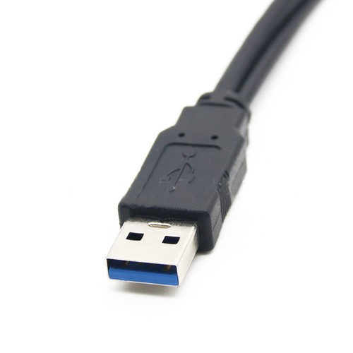 USB 3.0 Male 1 To 2 Female Extension Y Splitter Data Cable Charging Adapter - 第 6/7 張圖片