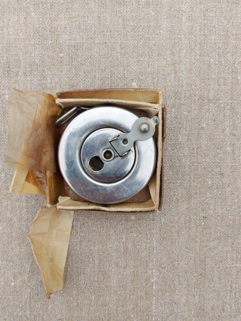 Vintage Roulette measuring metal 10 m Russian Soviet USSR 1980 Рулетка ...