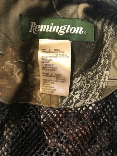 REMINGTON REALTREE CAMOUFLAGE HUNTING VEST LIGHTWEIGHT ZIP FRONT MEN'S SIZE M - Picture 13 of 14