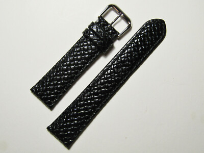 braided leather watch band
