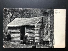 Antique 1908 "LIZA AT THE TUB" RPPC Postcards Made in USA