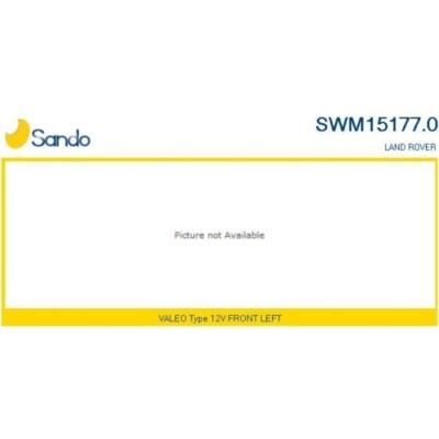 Wischermotor Sando SWM15177.0 für Land Rover Vorne