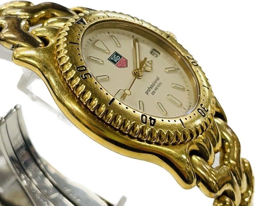 Tag Heuer Professional 200m S94.006K Quartz Ivory Dial Mens Tag Heuer Professional 200m S94.006K Quartz Ivory Dial Mens
