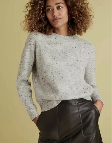 M\u0026S Women Ribbed Crew Neck Cosy Knits 