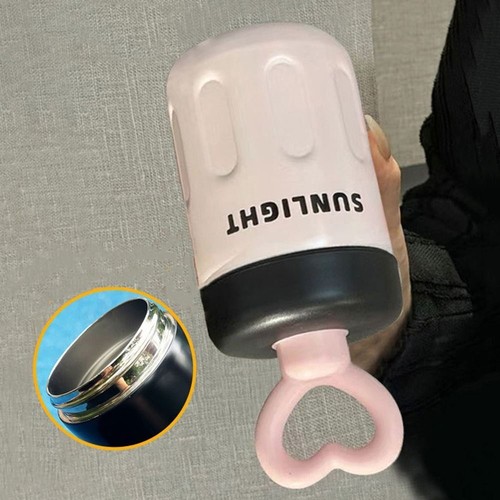 Keep Warm Keep Ice Thermos Cup 500ml Coffee Mug Insulated Bottle Cup Office - Picture 11 of 16