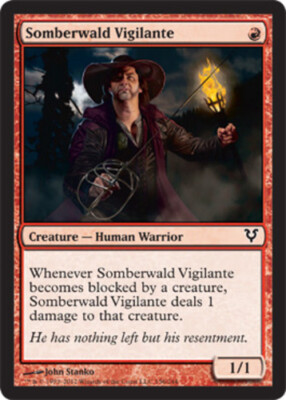 Somberwald Vigilante - Foil x1 - Avacyn Restored - NM-Mint, English - Avacyn Res
