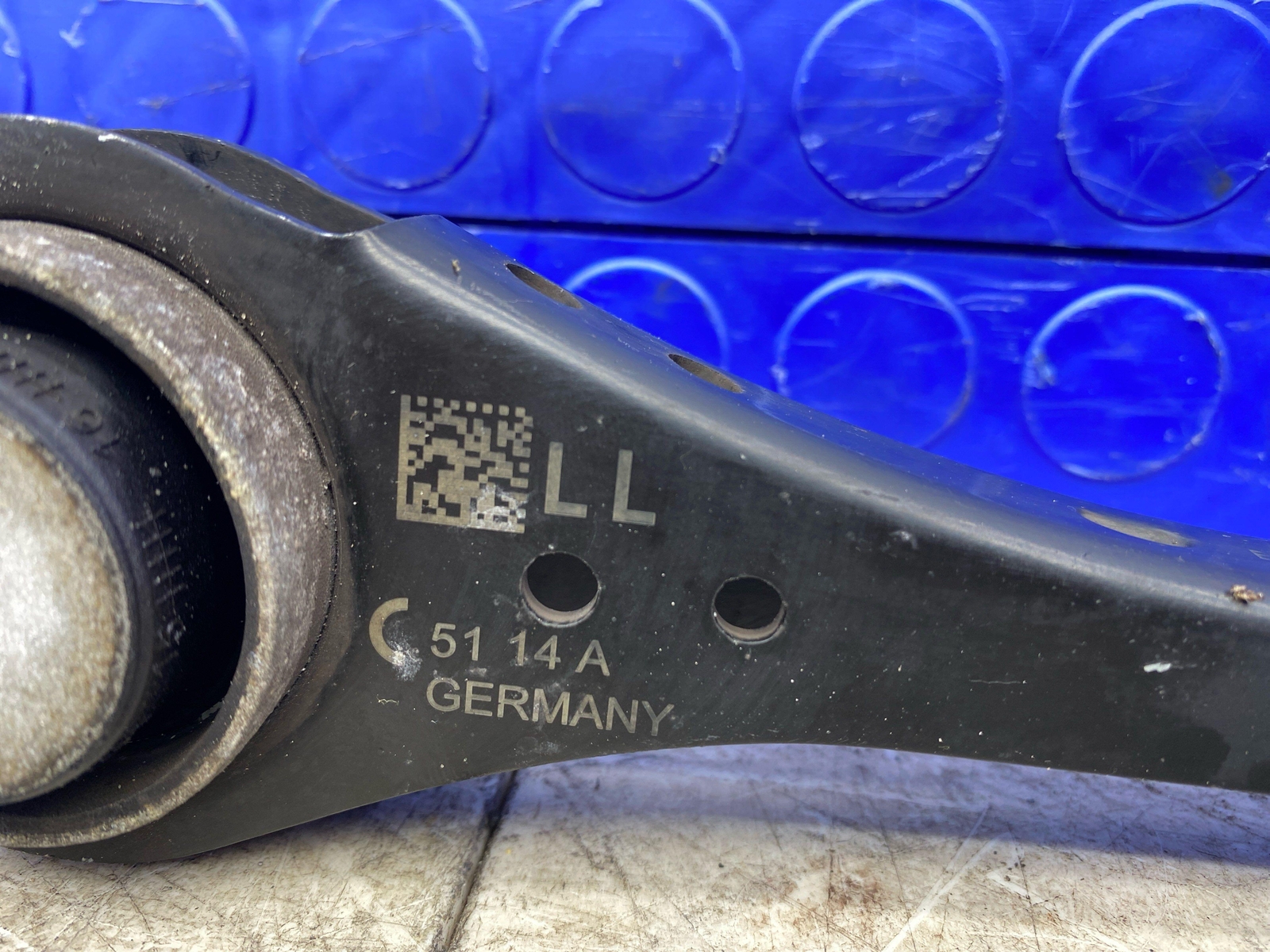 2014-2019 BMW I8 OEM REAR LEFT FORWARD UPPER LOWER CONTROL ARM