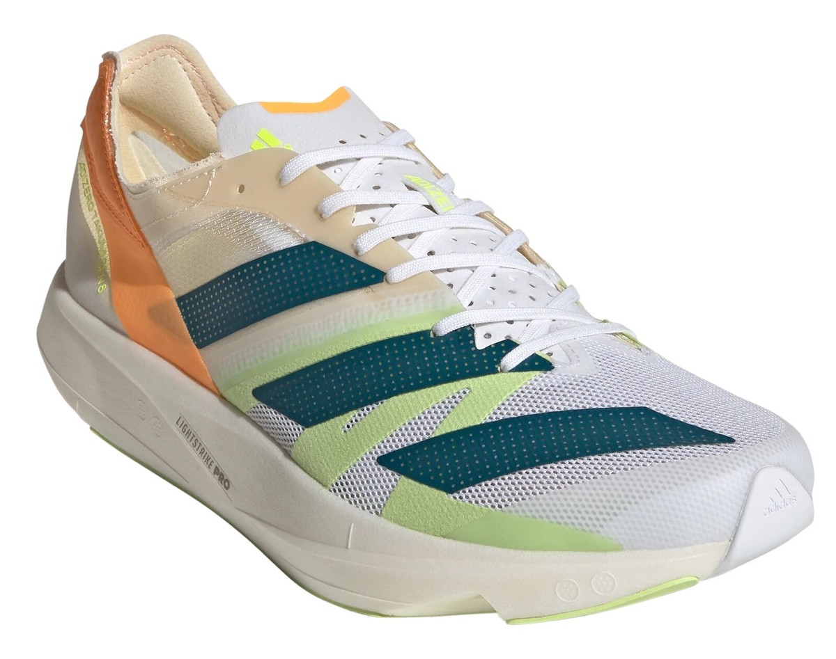 Size 8 - adidas Adizero Takumi Sen 8 White Real Teal Size 8 - adidas Adizero Takumi Sen 8 White Real Teal | eBay main image 2
