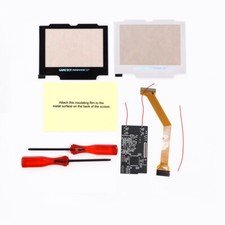 2 in 1 Touch Version V2 IPS 8 Color Models IPS LCD Screen Kit For GBA SP Console