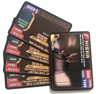 Firefly Game Gale Force Nine Replacement Part - Contact Card Deck Niska