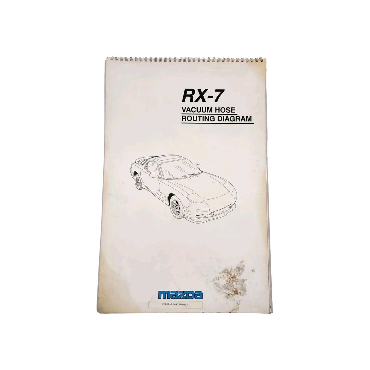 Mazda FD Rx-7 Original Fold Out Vacuum Diagram | eBay