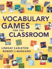 Vocabulary Games for the Classroom - Paperback By Robert J. Marzano - GOOD