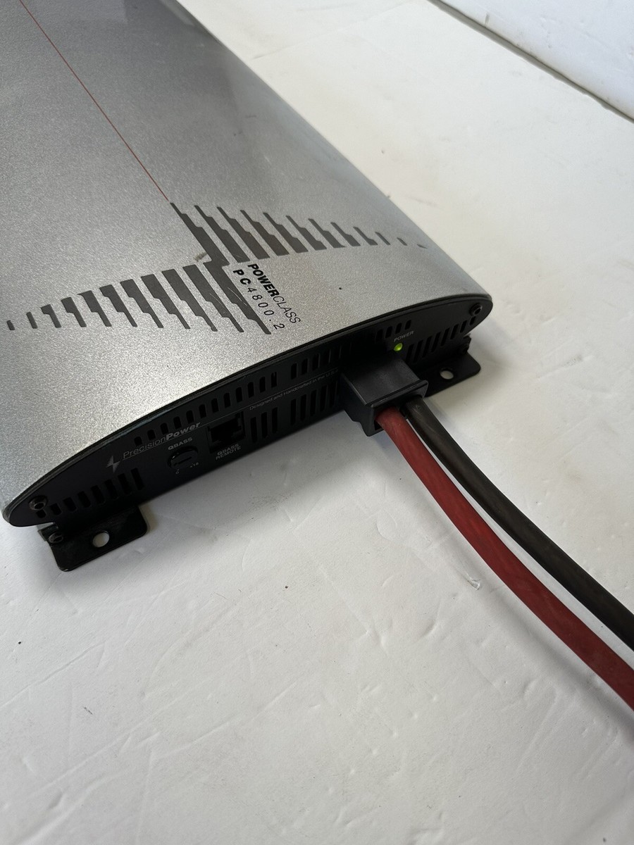 OLD SCHOOL PRECISION POWER PPI PC4800.2 WITH PLUGS 4 CHANNEL CAR