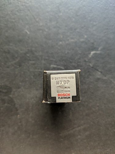 Bosch Double Platinum Zündkerze HR7KPP33 - 1 Stück Premium Zündkerze