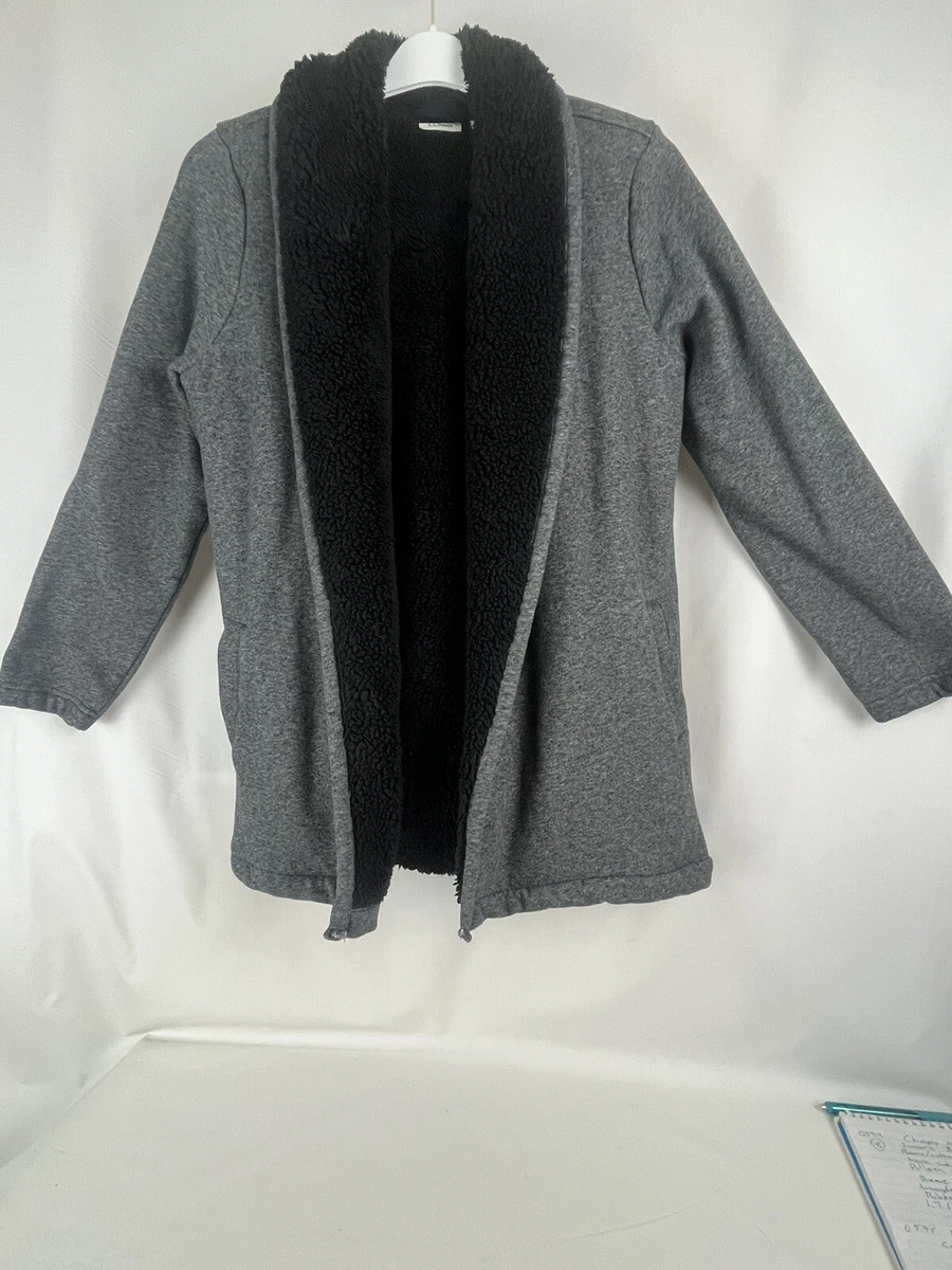 Ll bean sherpa outlet lined cardigan