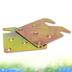 2 Pcs Bed Fittings Hanging Brackets Heavy Duty Hinge Supplies