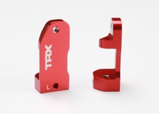 Traxxas 3632X L/R Red Aluminim Caster Blocks 30-Degree : 1/10 Craniac