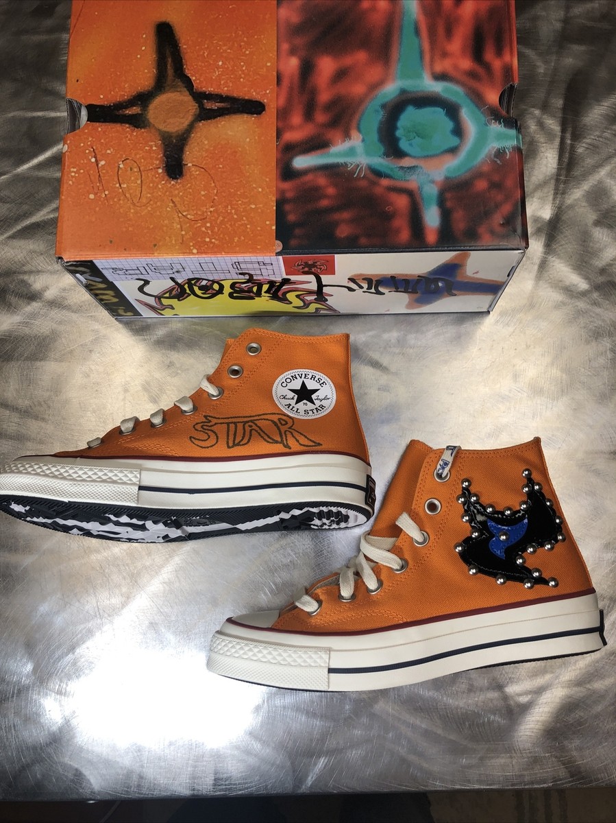 2022 Converse x Come Tees Size M5/W7 Chuck 70 High Star Light Path