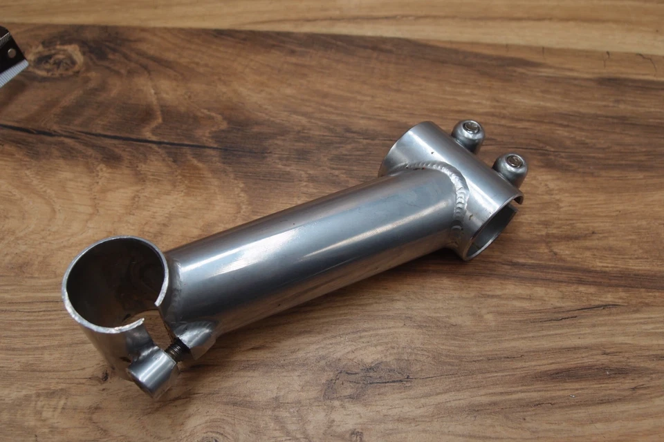 MTB de los años 90 vástago delantero CRMO acero 1 1/8 pulgada de bicicleta Grisley 12 cm de longitud Foto 2 de 4